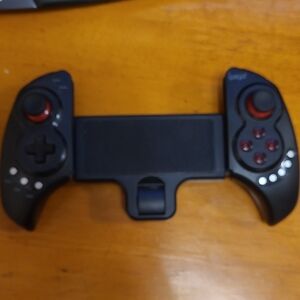 Black and Red Bluetooth Gaming Controller. For Phones And Tablets